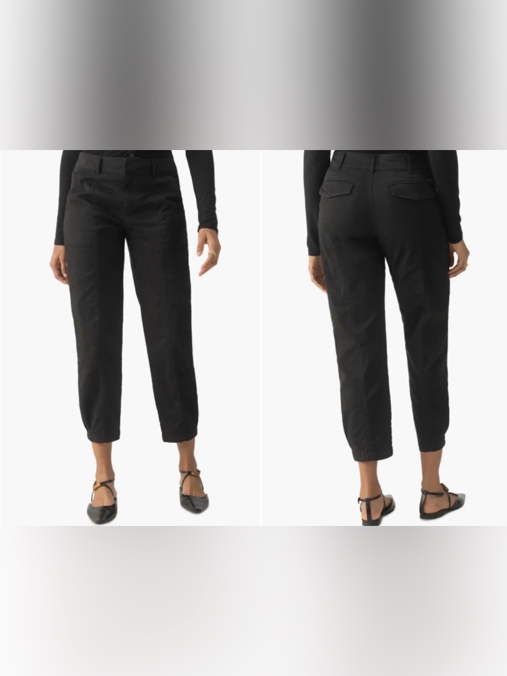Sanctuary Standard Surplus Black Relaxed Utility Pants Women’s Size 28
